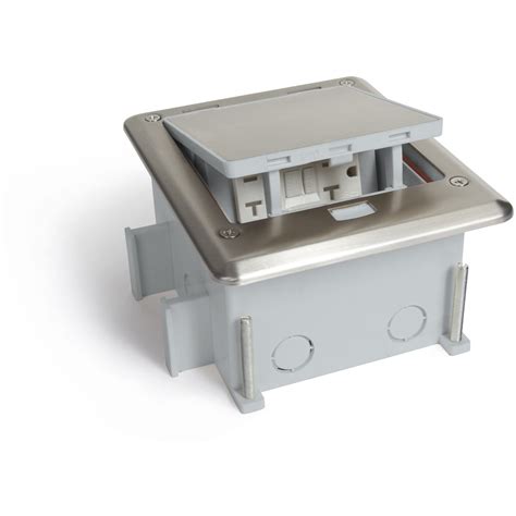 under cabinet electrical box|exterior electrical floor box.